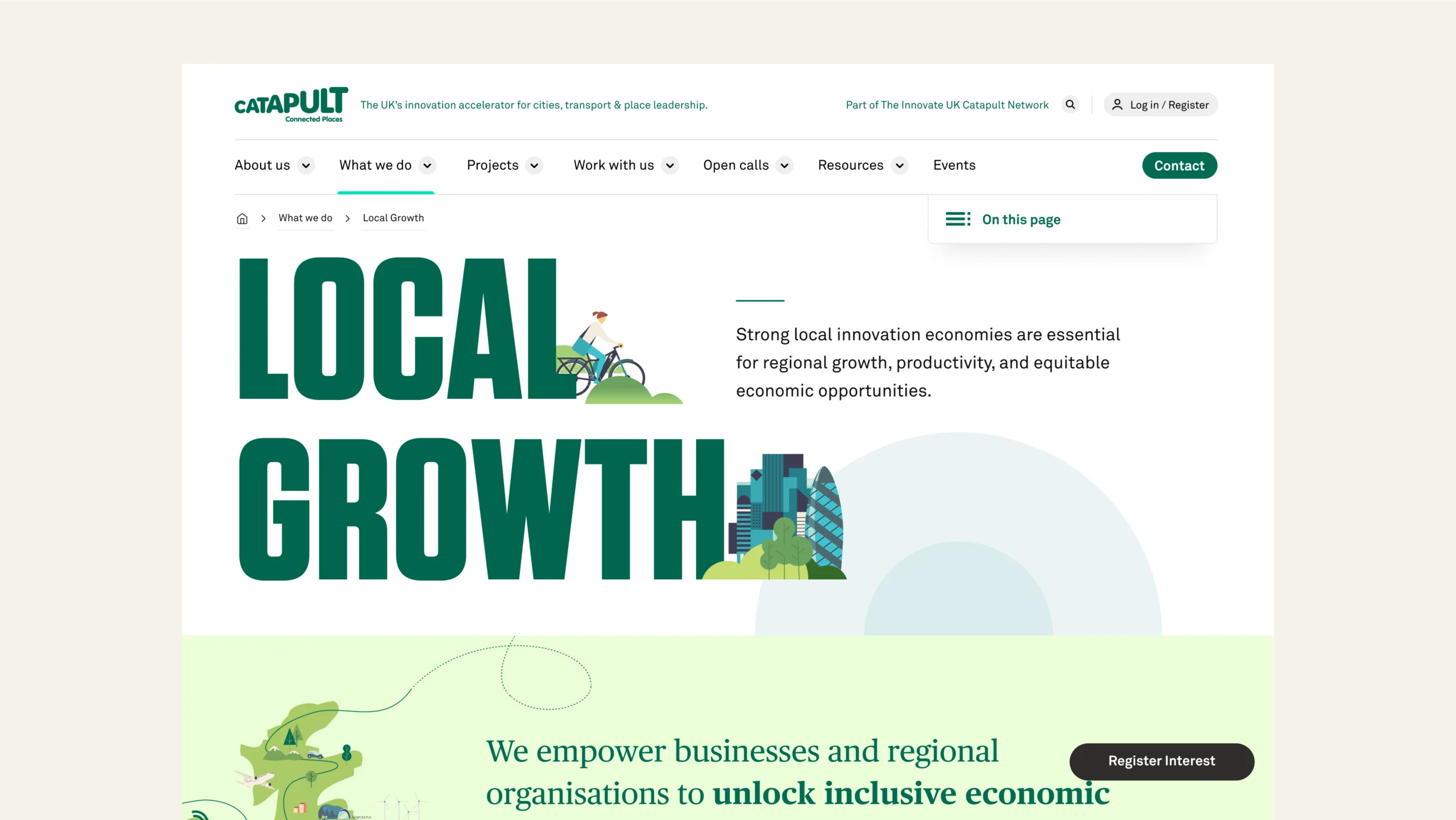 A full site rework led to a 500% increase in engagement for key content.