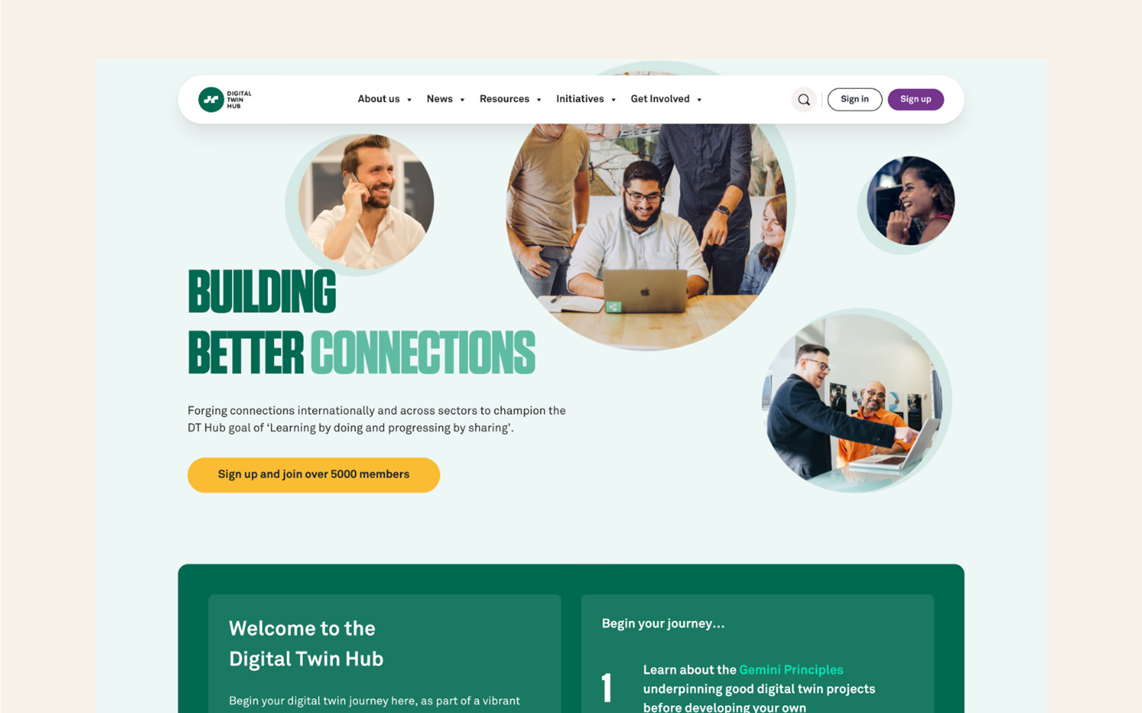 The Digital Twin Hub: Connecting 6,000+ members in a specialist innovation community